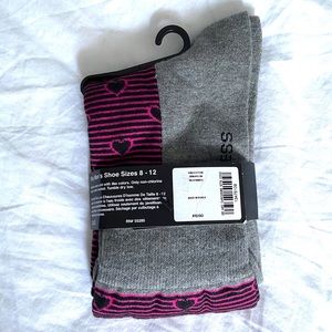 Express Men’s Heart Dress Socks: Size 8-12